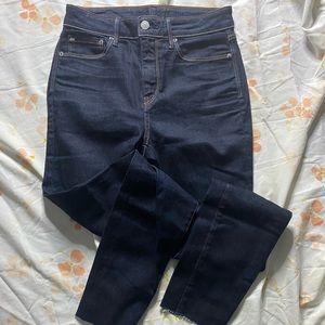 Paradise Mine dark blue denim jeans skinny 0 25 XS